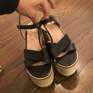 Chunky Argentine Sandals Size 8